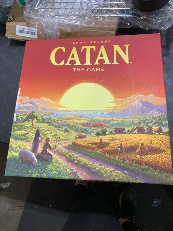 Photo 1 of CATAN Board Game (6th Edition) Trade, Build & Settle in the Classic Strategy Game for Family, Kids & Adults, Ages 10+, 3-4 Players, 60-90 Min Playtime