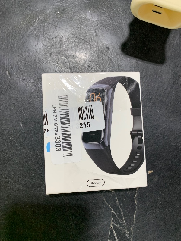 Photo 1 of Fitness Tracker, Activity Tracker with 24/7 Heart Rate Blood Pressure Blood Oxygen Sleep Monitor, Calories Smart Watch with 1.10'' AMOLED Touch Color Screen, Pedometer for Women Men