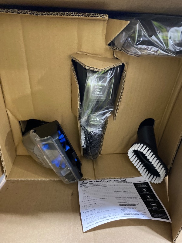 Photo 1 of Bissell CleanView Upright Vacuum with Active Extension Wand, XL 2L Dirt Tank Capacity, Powerful Suction & OnePass Technology for Carpets & Hard Floors, 3536