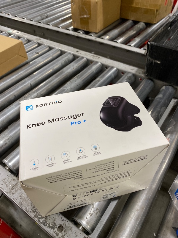 Photo 1 of FORTHiQ Knee Massager Pro+ for Pain Relief with Heat and Dual Red Light Therapy, Adjustable Straps, Memory Function, Relax Tight Muscles, Ideal Gift for Men & Women, FSA-HSA Eligible