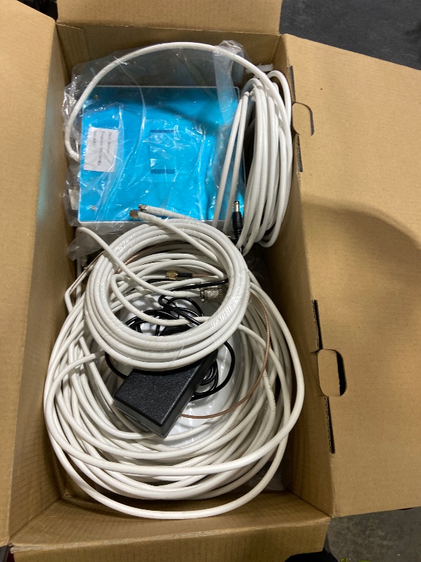 Photo 1 of Cell Phone Booster for Home & Muti-Room, Up to 7000Sq. Ft,Cell Phone Signal Booster for Rural Area with 2 Indoor Panel Antennas,Boosts 5G 4G LTE for All U.S. Carriers, FCC Approved
