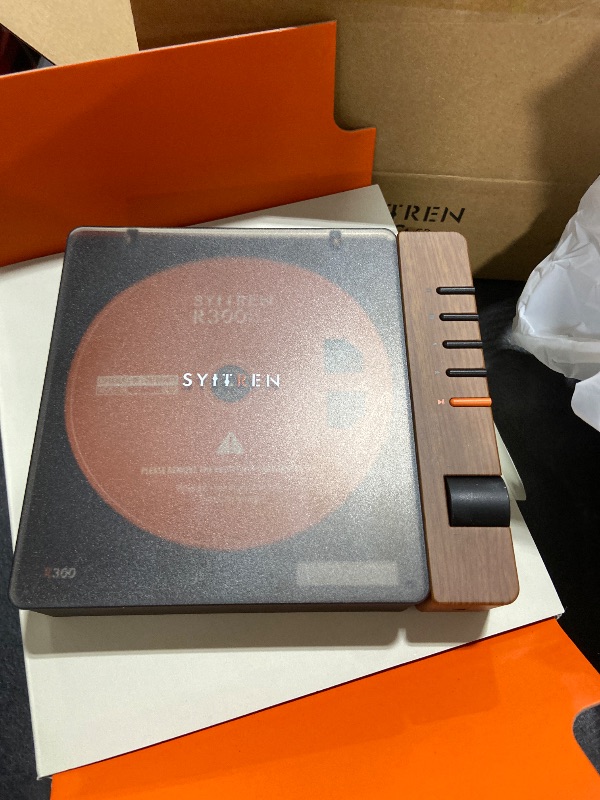 Photo 1 of syitren R300 Retro CD Player,Portable Bluetooth,No Speaker,SPDIF Out,Brown
