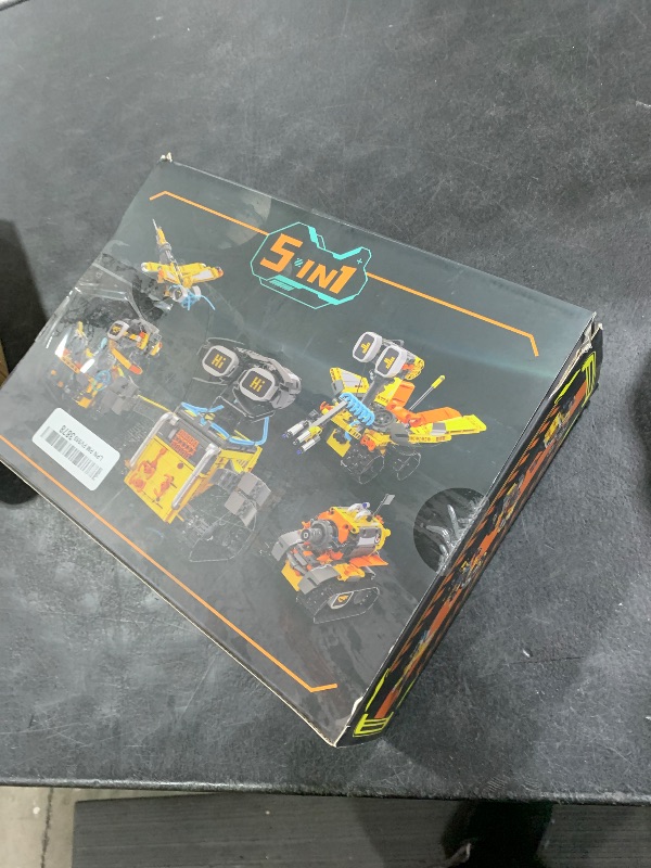 Photo 1 of 5in1 STEM Robot Building Kits for Kids 6-12, App & Remote Control STEM Dinosaur Tank Robot Building Toys for Kids, 890Pcs DIY Science Building Sets, Erector Sets for Boys Girls Birthday Xmas Gifts