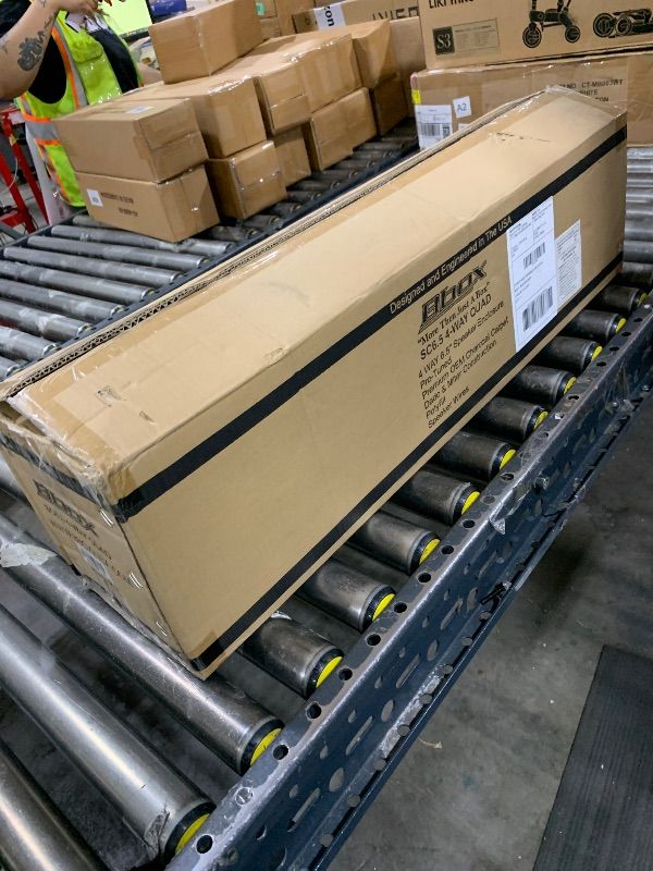 Photo 1 of Atrend Bbox Pro Audio Tuned 4 Way 6.5 Wedge Shape Car Speaker Boxes & Enclosures-Speaker Box for Great Sound Quality for Home & Vehicle-Push and Insert Speaker Terminals - Four way 6.5 Speaker Boxes