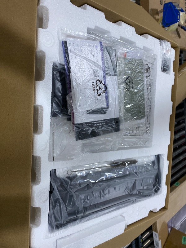 Photo 1 of GE Profile™ Smart Indoor Pellet Smoker, with Active Smoke Filtration, 5 Smoke Control Settings, WiFi Connected, Electric, Countertop BBQ Appliance, Black