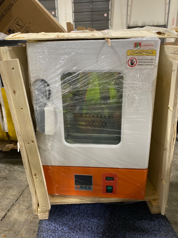 Photo 1 of Sidawhope Electric Heating Constant Temperature Lab Incubator 22L 11X11X11Inch Chamber RT-70? 110V 60Hz Cabinet Incubator for Reptile Egg Bacterial Culture Seed Germination Medical Science