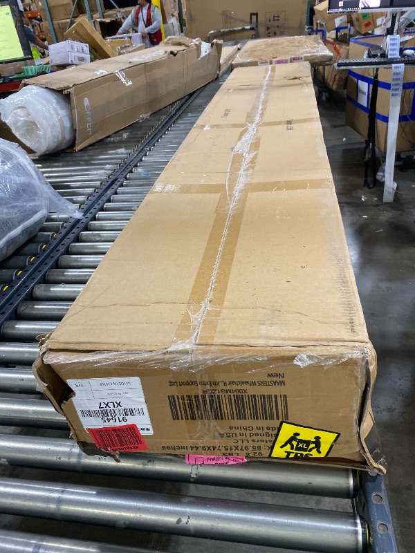 Photo 1 of MAASTERS Wheelchair Ramp 14 Feet - Aluminum Long Wheelchair Ramp - Loading Capacity 600 lbs - Portable 14 Foot Ramp with 2 Extra Support Leg