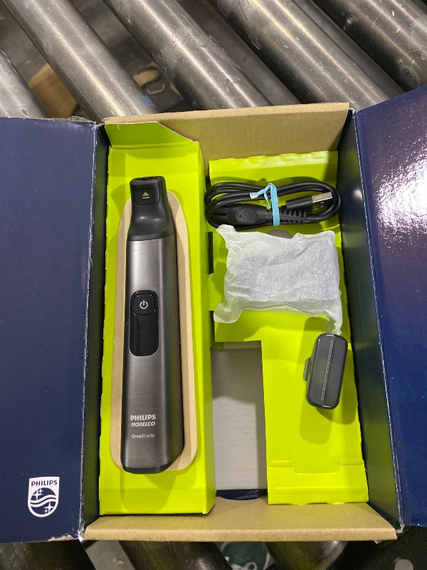 Photo 1 of Philips Norelco OneBlade 360 Pro Face + Body, Hybrid Electric Beard Trimmer, Shaver and Bodygroomer, with 360 Blade Technology, Model QP6552/90