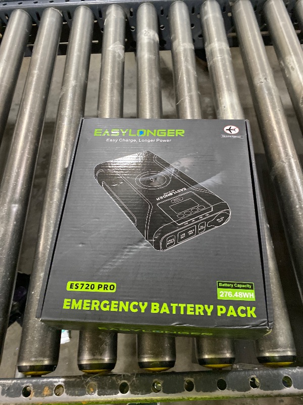 Photo 1 of EASYLONGER CPAP Battery Backup Power Supply ES720 PRO, 276.48Wh Battery Pack for AirSense 11, AirSense 10, AirCurve 10/11, AirMini, Philips Dreamstation/ 2, Emergency Batterys for Outdoor Camping