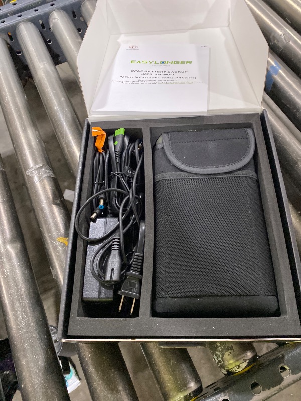 Photo 1 of EASYLONGER CPAP Battery Backup Power Supply ES720 PRO, 276.48Wh Battery Pack for AirSense 11, AirSense 10, AirCurve 10/11, AirMini, Philips Dreamstation/ 2, Emergency Batterys for Outdoor Camping