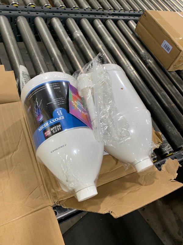 Photo 1 of 2 Gallon Epoxy Resin with Pumps,Bubble Free & Crystal Clear Resin Epoxy Kit