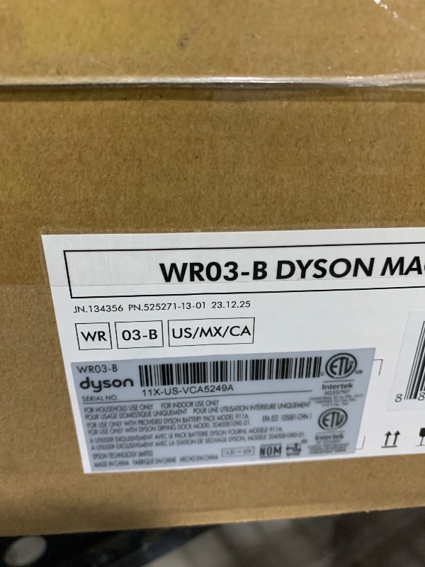 Photo 1 of Dyson Clean+Wash Hygiene Wet and Dry Cleaner for Hard Floors - Cordless, 70 Minutes Run time, lays Flat, Anti-Tangle, self-Cleaning Roller, Drying Dock