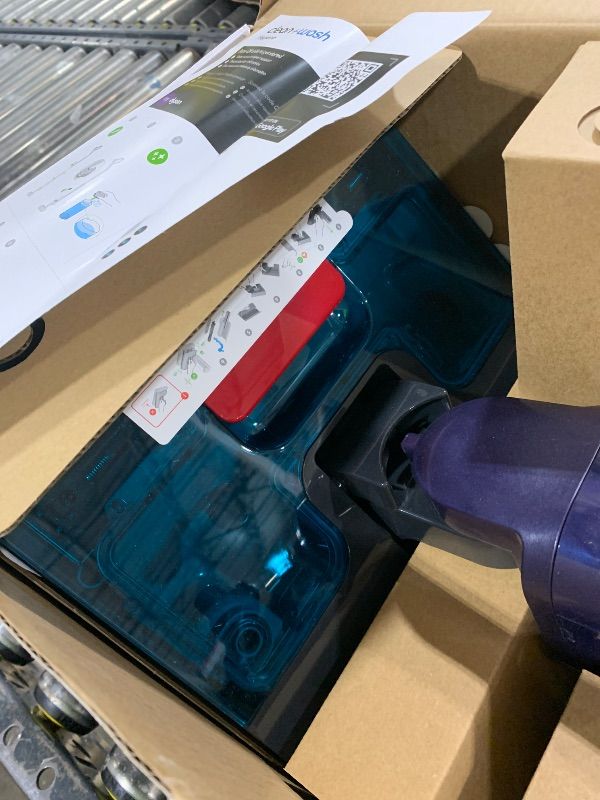 Photo 1 of Dyson Clean+Wash Hygiene Wet and Dry Cleaner for Hard Floors - Cordless, 70 Minutes Run time, lays Flat, Anti-Tangle, self-Cleaning Roller, Drying Dock