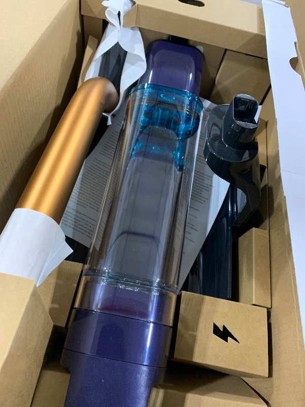 Photo 1 of Dyson Clean+Wash Hygiene Wet and Dry Cleaner for Hard Floors - Cordless, 70 Minutes Run time, lays Flat, Anti-Tangle, self-Cleaning Roller, Drying Dock