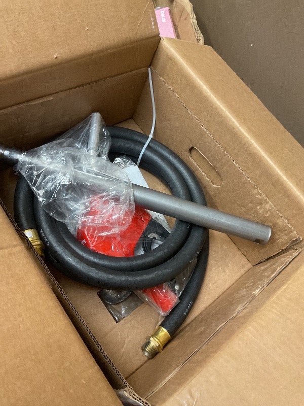 Photo 2 of Fill-Rite FR610HA 115V 15 GPM Fuel Transfer Pump w/Discharge Hose & Automatic Nozzle (Red) | Gasoline, Diesel, Kerosene, Ethanol & Methanol Blends & Biodiesel