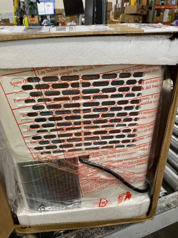 View 3 of FreAire 2500Sq.Ft Dehumidifier,34Pint Dehumidifiers for Home, Quiet Dehumidifier for Basement, Bedroom, Bathroom,6.56FT Drain Hose, 0.66Gal Water Tank, 3-Color Humidity Light