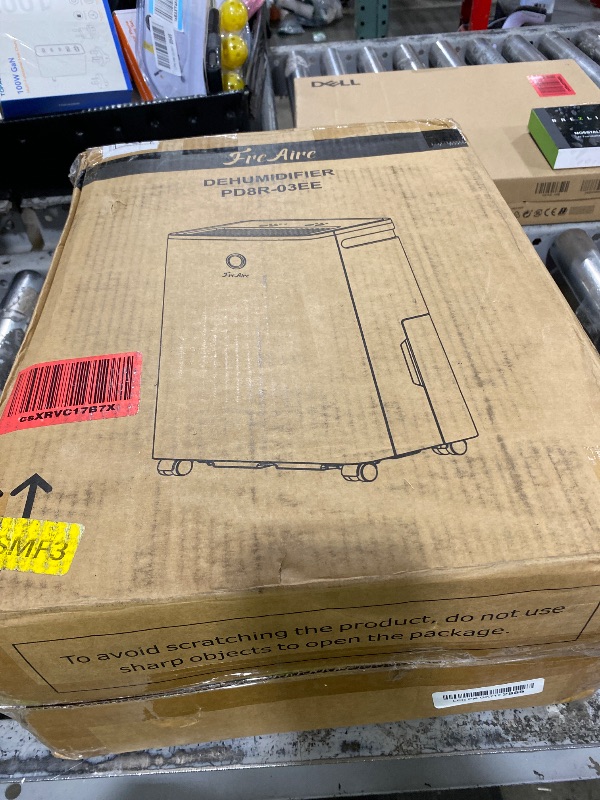 View 2 of FreAire 2500Sq.Ft Dehumidifier,34Pint Dehumidifiers for Home, Quiet Dehumidifier for Basement, Bedroom, Bathroom,6.56FT Drain Hose, 0.66Gal Water Tank, 3-Color Humidity Light