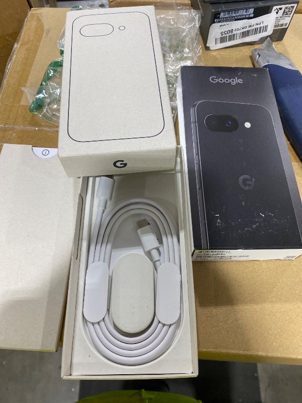 Photo 1 of Google Pixel 9a with Gemini - Unlocked Android Smartphone with Incredible Camera and AI Photo Editing, All-Day Battery, and Powerful Security - Obsidian - 128 GB