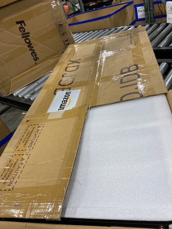 Photo 1 of Topteng Portable DJ Facade Booth with Black/White Lighting Scrims, 42" x 20" Metal Frame DJ Table with Cable Slots, Carrying Case, for Events Clubs Bars Weddings Shows Party Indoor and Outdoor