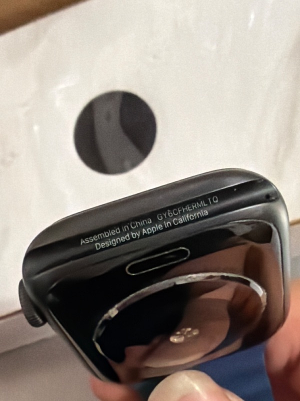 Photo 1 of Apple Watch Series 5 44mm Fitness Tracker, Precision GPS, Action Button, Extra-Long Battery Life, Bright Retina Display