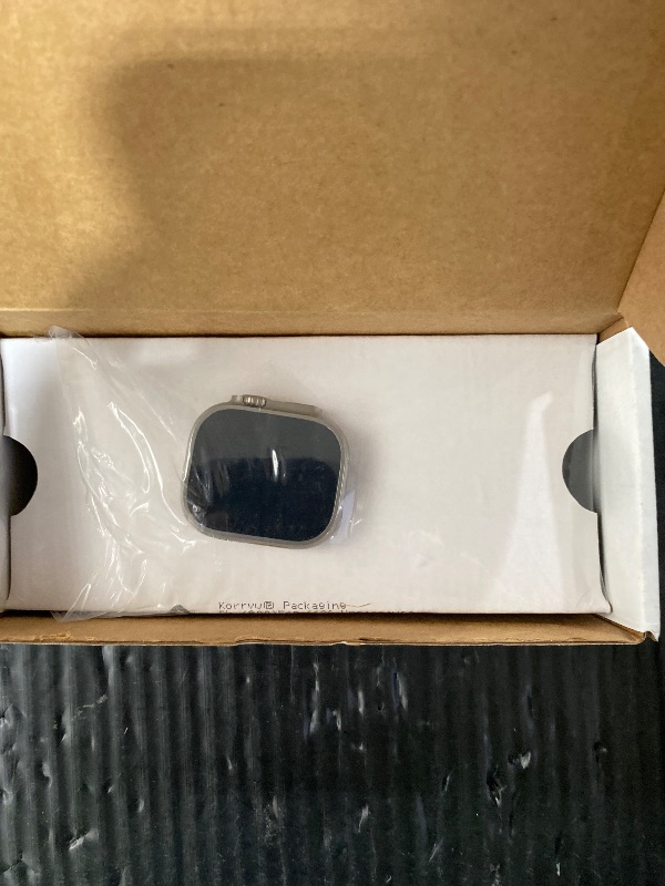 Photo 1 of Apple Watch Ultra 2 [GPS + Cellular 49mm] Smartwatch with Rugged Titanium Case & Blue Ocean Band. Fitness Tracker, Precision GPS, Action Button, Extra-Long Battery Life, Bright Retina Display