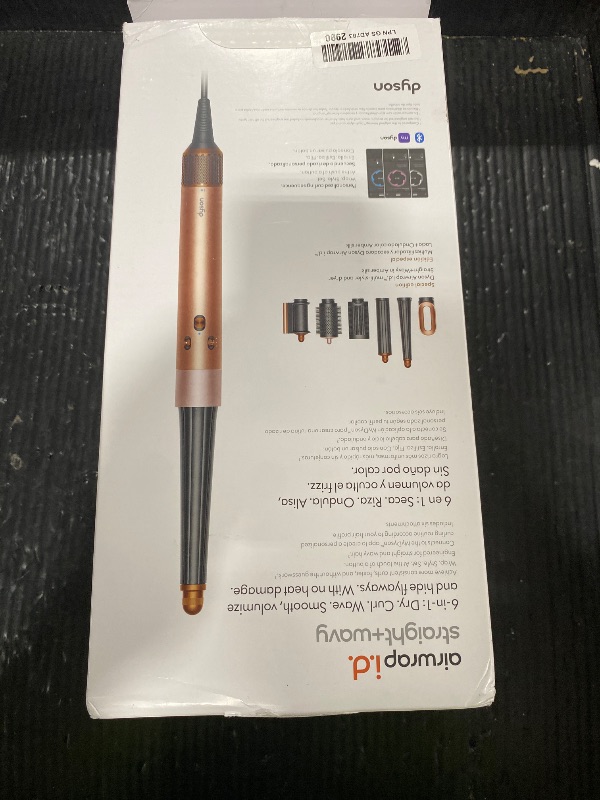 Photo 1 of Dyson Airwrap i.d. Multi-Styler, Allure Winner, Bluetooth Connected, No Heat Damage, 6-in-1 Versatility, Intelligent Hair Styler