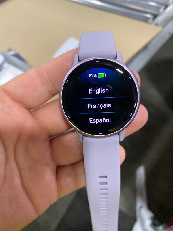 Photo 1 of Garmin vívoactive 5, Health and Fitness GPS Smartwatch, AMOLED Display, Up to 11 Days of Battery, Orchid