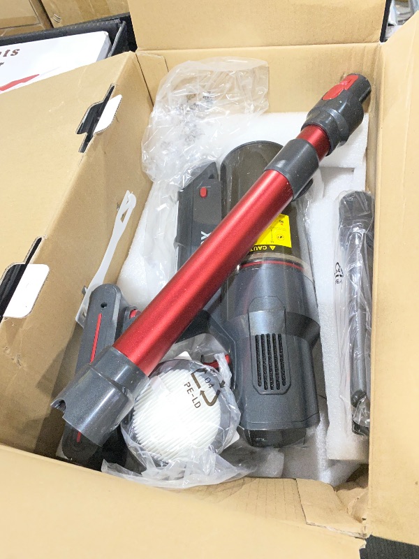 Photo 1 of XenonLab Cordless Vacuum Cleaner, 75Mins/55KPa/650W Self-Standing Vacuum Cleaners for Home, with Anti-Static&Anti-Tangle Brush, LED Touch Screen, Stick Vacuum for Carpets, Pet Hair, Hardwood Floors