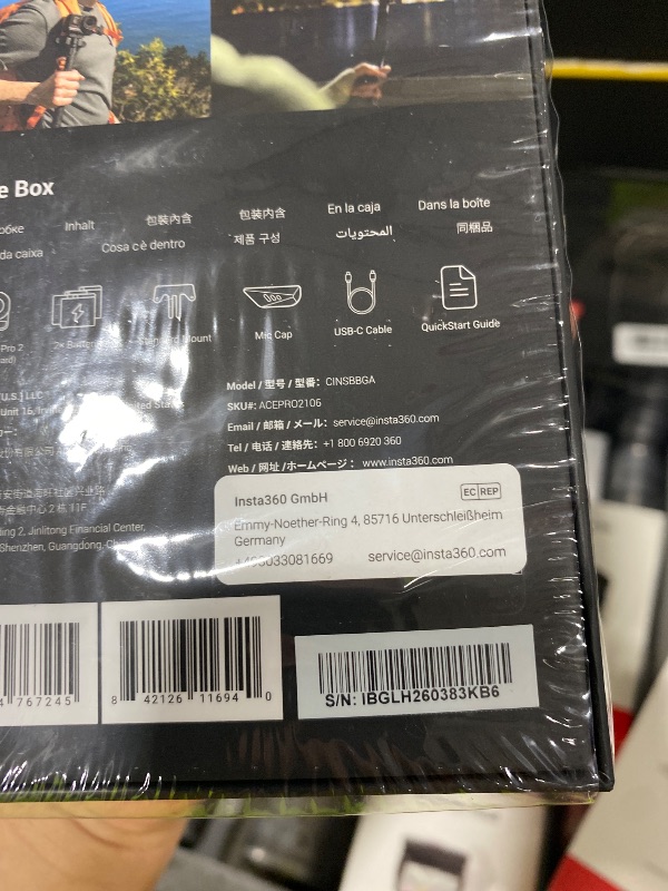 Photo 1 of Insta360 - Ace Pro2 Action Camera Flash Print Bundle - Black