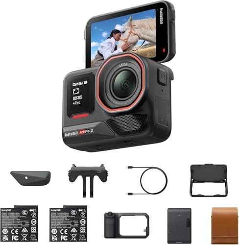 Photo 1 of Insta360 - Ace Pro2 Action Camera Flash Print Bundle - Black
