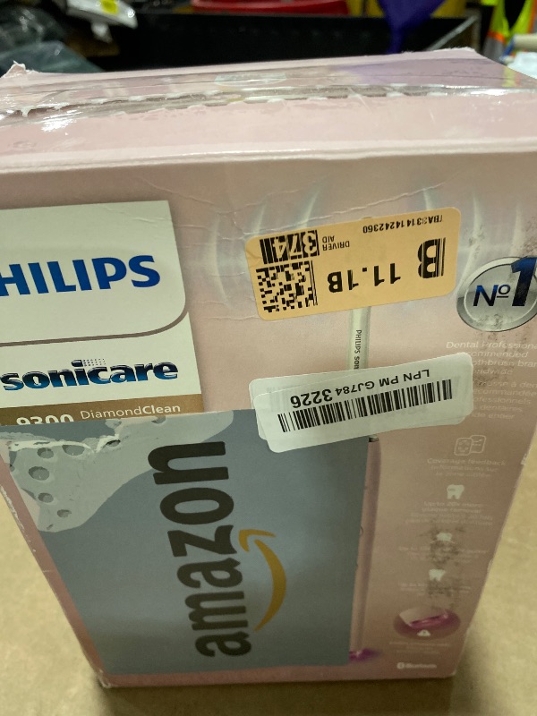Photo 1 of Philips Sonicare DiamondClean 9300 Electric Toothbrush, 2 Brush Heads, Pink