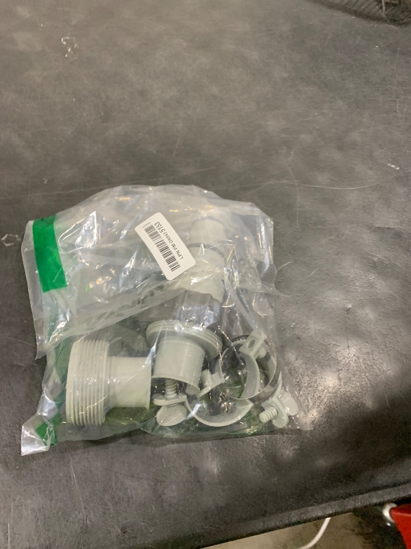 Photo 1 of 4 Pack Pool Hose Adapter Kit 2 Types Conversion Connector Replacement