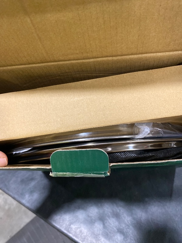 Photo 1 of Pexucalm Titanium Frying Pan with Lid, 12" Uncoated Hammered Skillet for Cooking, PFAS/PFOA/PTFE Free Nonstick Cookware, Scratch Resistant, for Induction & Gas, Oven, Dishwasher Safe