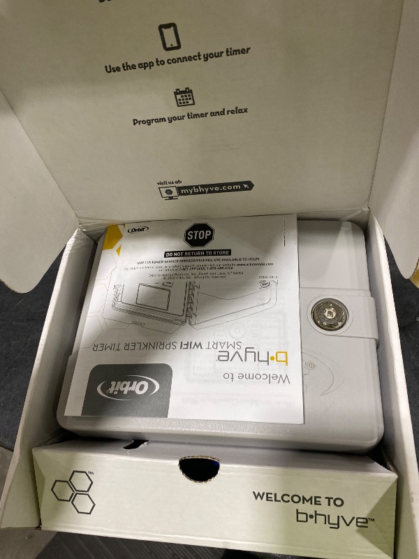 Photo 1 of Orbit B-hyve Smart Indoor/Outdoor Sprinkler Controller - 6-Zone - App Controlled Smart Controller with Custom Irrigation Schedules - Weatherproof Multi-Zone Sprinkler System - 57946