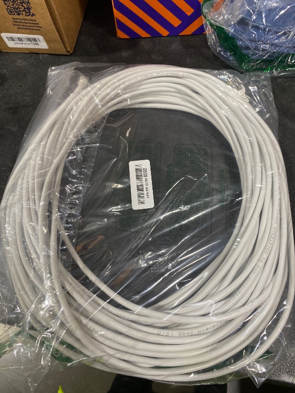 Photo 1 of Soibke Cat 7 Ethernet Cable 100 ft, Outdoor&Indoor, SFTP Cat 7 Triple Shielded Patch Cable, Heavy Duty High Speed 10Gbps 600Mhz, Weatherproof, Direct Burial, RJ45 LAN Cable for Gaming, Cat7 100 feet