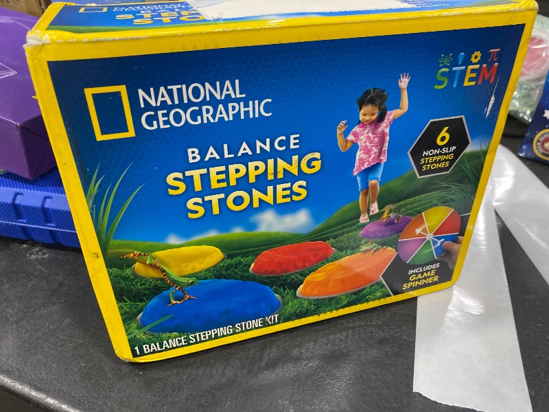 Photo 1 of National Geographic 6-Piece Balance Stepping Stones Set for Kids