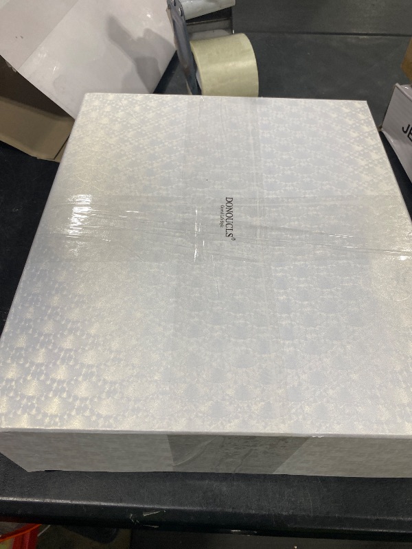 Photo 1 of DONOUCLS Crystal 8x10 Inch Picture Frame, Wedding Frame Tabletop Display, Display Pictures 8'' x 10'', Comes with Gift Box
