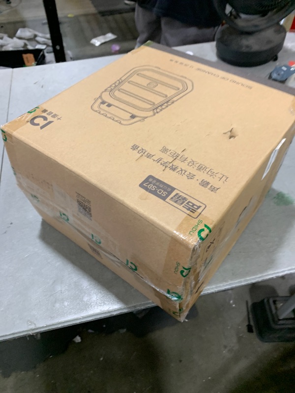 Photo 1 of SHIDU 100W Powerful Voice Amplifier with 2 Wireless Microphones, Portable Speaker with Microphone, PA System with Sound Effects, Karaoke Machine Support BT/USB/TF Card/Aux/Guitar