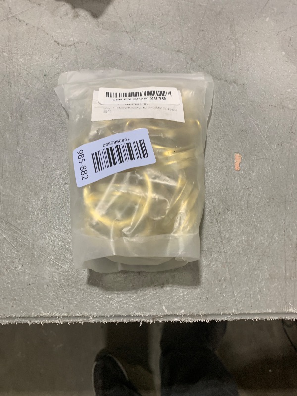 Photo 1 of 24Pcs 1.5-Inch Inner Diameter Metal Curtain Rings with Eyelets Half Circle Thick Wire Fits Up to 1 1/4-Inch Rod (Gold-24pcs)