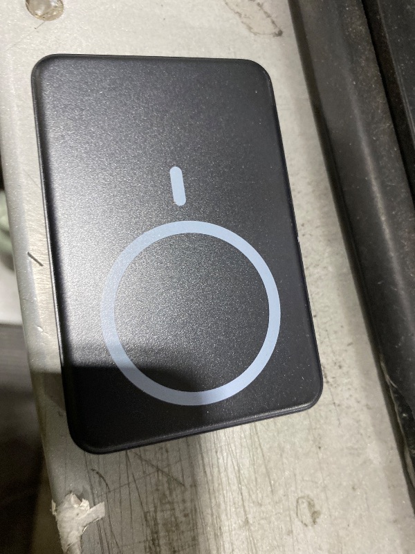 Photo 1 of 10000mAh Magnetic Phone Charger, USB-C 20W Fast Charging Power Bank, Basalt