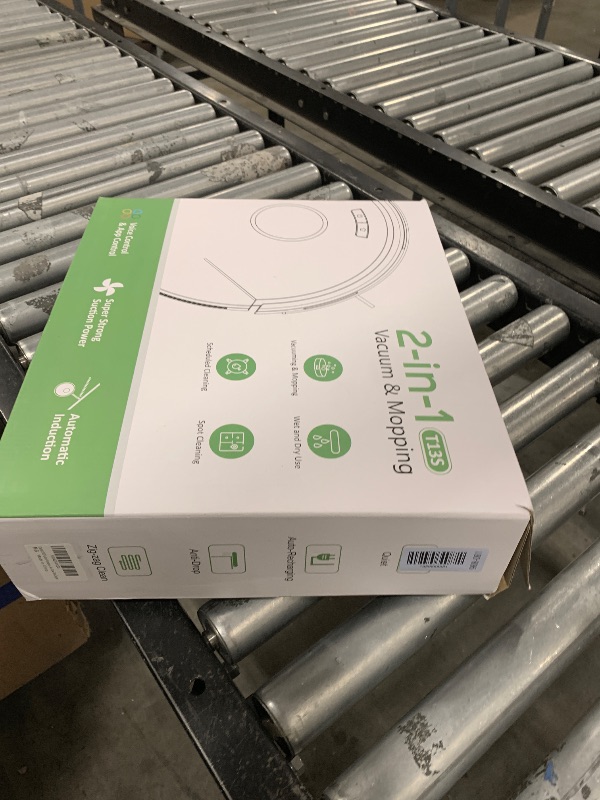 View 2 of UMMUND Robot Vacuum and Mop Combo, 8000Pa Strong Suction 2 in 1 Vacuum Robot with Mopping, with Schedule, Wi-Fi/App/Remote, Self-Charging, Slim, Ideal for Hard Floor, Pet Hair, Low-Pile Carpet