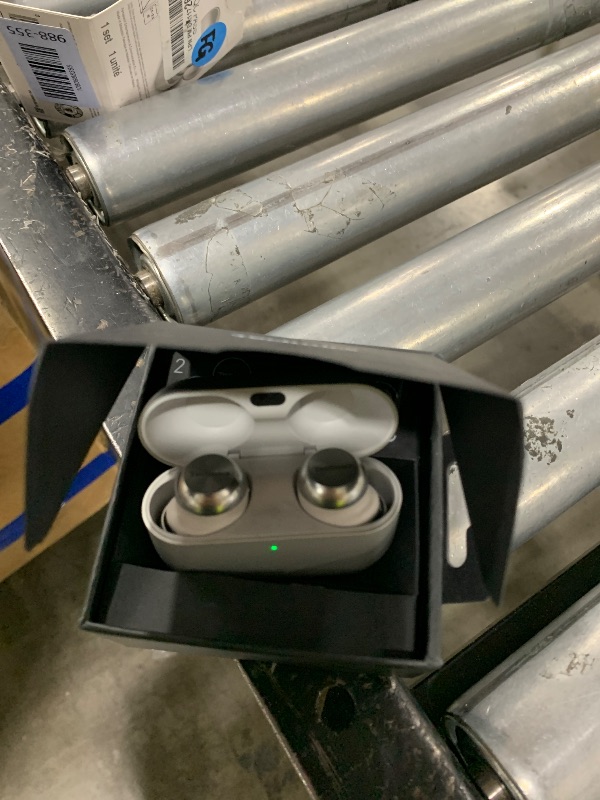 Photo 1 of Technics Reference Class Hi-Fi Wireless Ear Buds, Dolby Atmos with Head Tracking, Adaptive Noise Cancelling, 3 Device Multipoint, 10-Hr Battery, Wireless Charging, Improved Fit, EAH-AZ100-S(Silver)
