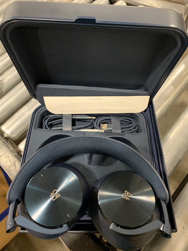 Photo 1 of Bang & Olufsen Beoplay H95 Premium Comfortable Wireless Active Noise Cancelling (ANC) Over-Ear Headphones with Protective Carrying Case, Navy