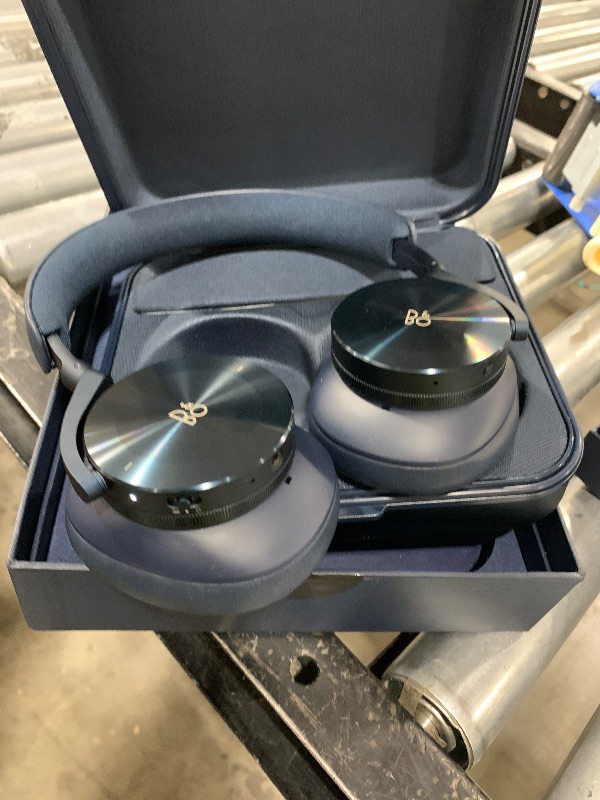 Photo 1 of Bang & Olufsen Beoplay H95 Premium Comfortable Wireless Active Noise Cancelling (ANC) Over-Ear Headphones with Protective Carrying Case, Navy