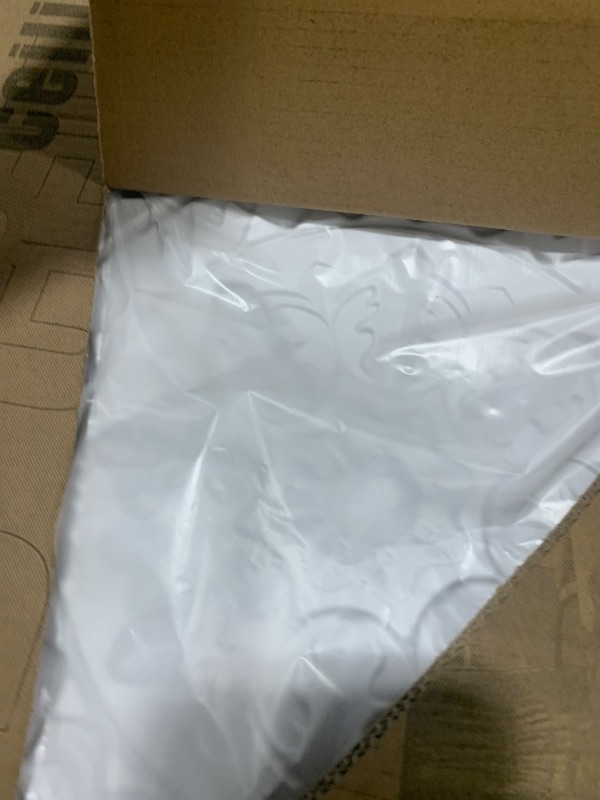 Photo 1 of Art3d Drop Ceiling Tiles, Glue up Ceiling Tiles, 2'x2' Plastic Sheet in Antique Gold (12-Pack, 48 Sq.ft)