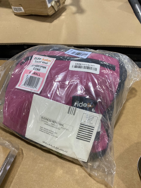 Photo 1 of RideSafer Gen 5 - Extra Small (XS) Pink, Lightweight, Compact, Portable Car Seat, 2+ Years; 26.5–40 lb - Perfect for Travel and Everyday Child Safety