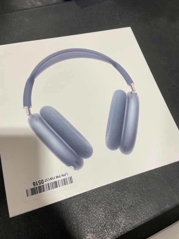 Photo 1 of Apple AirPods Max 2 Wireless Over-Ear Headphones, Active Noise Cancellation, Adaptive Audio, Personalized Spatial Audio, Live Translation, Bluetooth Headphones for iPhone – Blue