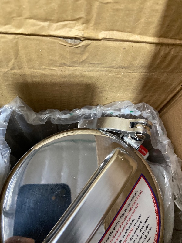 Photo 1 of Moongiantgo Grain Mill Grinder Electric 300g Commercial Spice Grinder 1500W Stainless Steel Pulverizer Dry Grinding Machine for Wheat Corn Rice Pepper Herbs Coffee Beans (300g Upright, 110V)