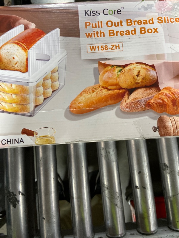 Photo 1 of Kiss Core Upgrade Pull Out Bread Slicer for Homemade Bread with Bread Box