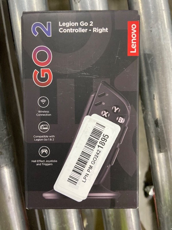 Photo 1 of Lenovo Legion Go 2 Right Controller, Works with Legion Go 1 & 2, Hall Effect Joystick and Triggers, 10m Range, Black